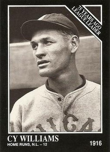 #154 Cy Williams - Chicago Cubs - 1991 Conlon Collection TSN Baseball