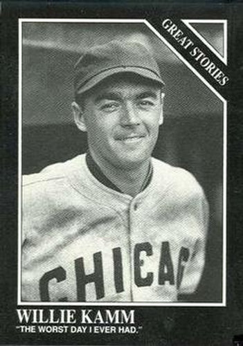 #166 Willie Kamm - Chicago White Sox - 1991 Conlon Collection TSN Baseball