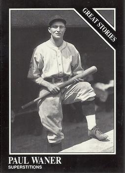#167 Paul Waner - Pittsburgh Pirates - 1991 Conlon Collection TSN Baseball