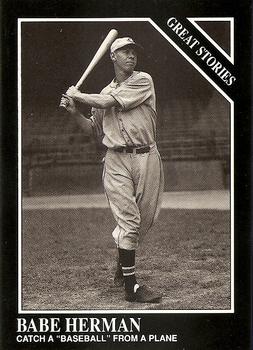 #169 Babe Herman - Cincinnati Reds - 1991 Conlon Collection TSN Baseball