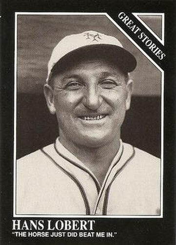 #172 Hans Lobert - New York Giants - 1991 Conlon Collection TSN Baseball