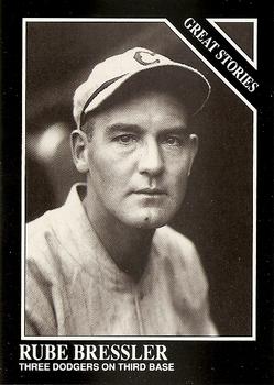 #173 Rube Bressler - Cincinnati Reds - 1991 Conlon Collection TSN Baseball