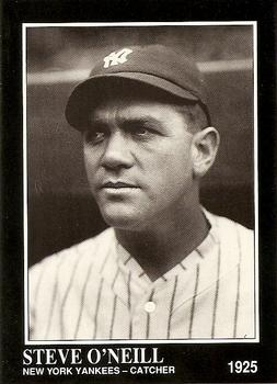 #186 Steve O'Neill - New York Yankees - 1991 Conlon Collection TSN Baseball