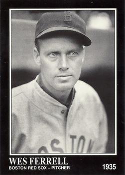 #198 Wes Ferrell - Boston Red Sox - 1991 Conlon Collection TSN Baseball