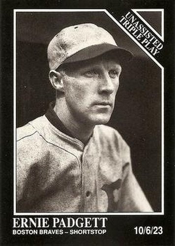 #206 Ernie Padgett - Boston Braves - 1991 Conlon Collection TSN Baseball