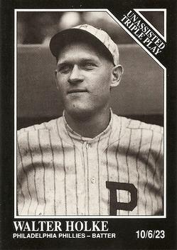#207 Walter Holke - Philadelphia Phillies - 1991 Conlon Collection TSN Baseball