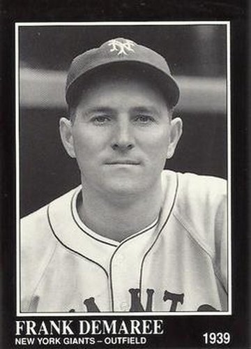 #212 Frank Demaree - New York Giants - 1991 Conlon Collection TSN Baseball