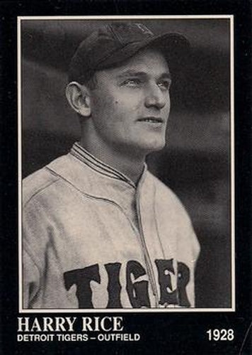 #216 Harry Rice - Detroit Tigers - 1991 Conlon Collection TSN Baseball