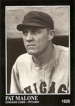 #219 Pat Malone - Chicago Cubs - 1991 Conlon Collection TSN Baseball