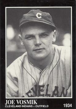 #221 Joe Vosmik - Cleveland Indians - 1991 Conlon Collection TSN Baseball