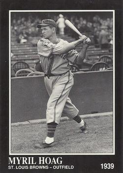 #233 Myril Hoag - St. Louis Browns - 1991 Conlon Collection TSN Baseball