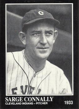 #247 Sarge Connally - Cleveland Indians - 1991 Conlon Collection TSN Baseball
