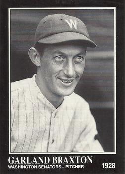 #248 Garland Braxton - Washington Senators - 1991 Conlon Collection TSN Baseball