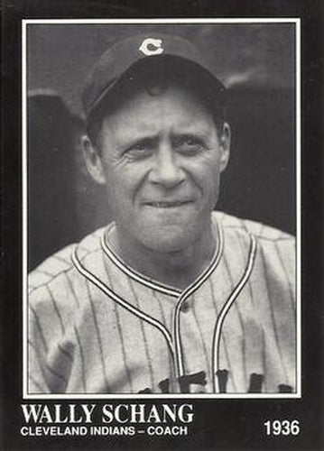 #249 Wally Schang - Cleveland Indians - 1991 Conlon Collection TSN Baseball
