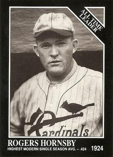 #251 Rogers Hornsby - St. Louis Cardinals - 1991 Conlon Collection TSN Baseball