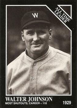 #258 Walter Johnson - Washington Senators - 1991 Conlon Collection TSN Baseball