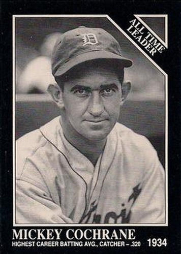 #266 Mickey Cochrane - Detroit Tigers - 1991 Conlon Collection TSN Baseball