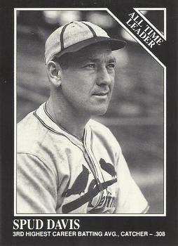#269 Spud Davis - St. Louis Cardinals - 1991 Conlon Collection TSN Baseball