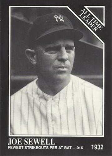 #275 Joe Sewell - New York Yankees - 1991 Conlon Collection TSN Baseball
