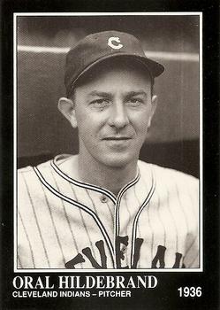 #278 Oral Hildebrand - Cleveland Indians - 1991 Conlon Collection TSN Baseball