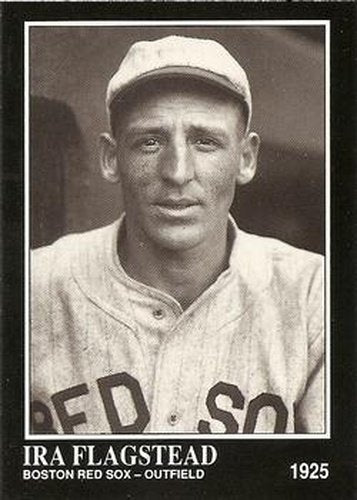 #291 Ira Flagstead - Boston Red Sox - 1991 Conlon Collection TSN Baseball
