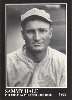 #293 Sammy Hale - Philadelphia Athletics - 1991 Conlon Collection TSN Baseball