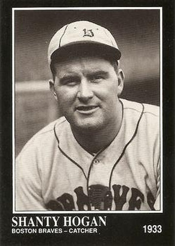 #294 Shanty Hogan - Boston Braves - 1991 Conlon Collection TSN Baseball