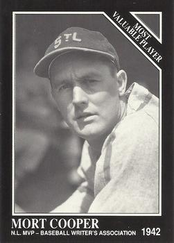 #301 Mort Cooper - St. Louis Cardinals - 1991 Conlon Collection TSN Baseball