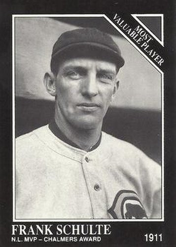 #304 Frank Schulte - Chicago Cubs - 1991 Conlon Collection TSN Baseball