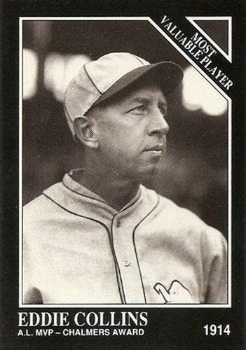 #312 Eddie Collins - Philadelphia Athletics - 1991 Conlon Collection TSN Baseball