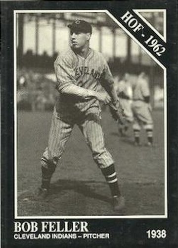 #35 Bob Feller - Cleveland Indians - 1991 Conlon Collection TSN Baseball
