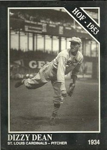 #3 Dizzy Dean - St. Louis Cardinals - 1991 Conlon Collection TSN Baseball