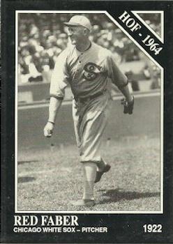 #41 Red Faber - Chicago White Sox - 1991 Conlon Collection TSN Baseball
