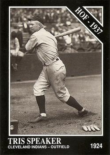 #44 Tris Speaker - Cleveland Indians - 1991 Conlon Collection TSN Baseball
