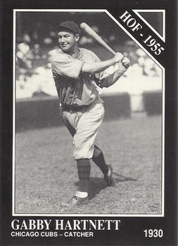 #59 Gabby Hartnett - Chicago Cubs - 1991 Conlon Collection TSN Baseball
