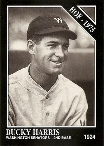 #61 Bucky Harris - Washington Senators - 1991 Conlon Collection TSN Baseball