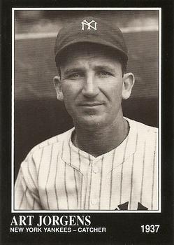 #78 Art Jorgens - New York Yankees - 1991 Conlon Collection TSN Baseball