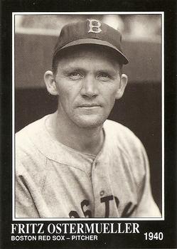 #99 Fritz Ostermueller - Boston Red Sox - 1991 Conlon Collection TSN Baseball