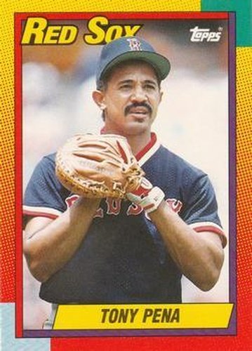 #90T Tony Pena - Boston Red Sox - 1990 Topps Traded Baseball