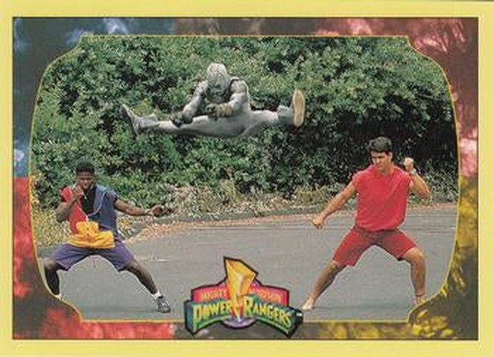 #90 Super Putties - 1994 Collect-A-Card Power Rangers