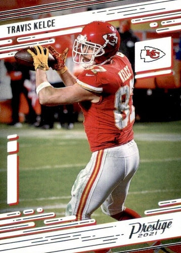 #90 Travis Kelce - Kansas City Chiefs - 2021 Panini Prestige Football