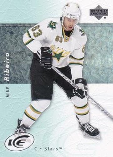 #90 Mike Ribeiro - Dallas Stars - 2007-08 Upper Deck Ice Hockey