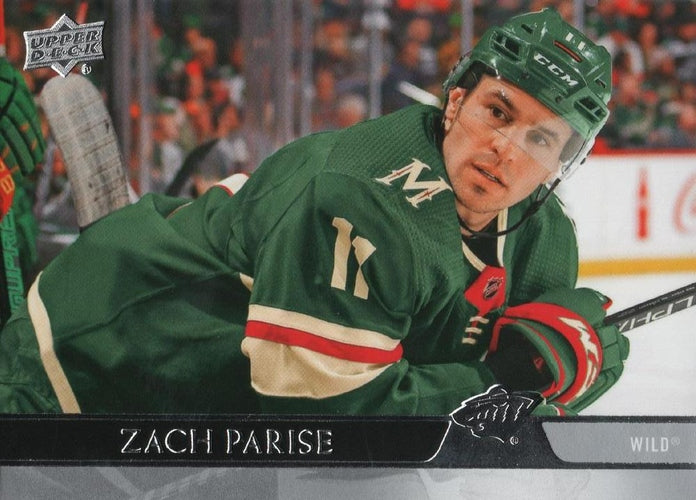 #90 Zach Parise - Minnesota Wild - 2020-21 Upper Deck Hockey