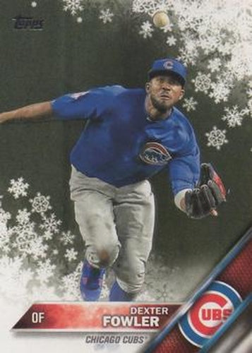 #HMW90 Dexter Fowler - Chicago Cubs - 2016 Topps Holiday Baseball