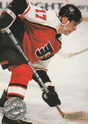 #90 Rod Brind'Amour - Philadelphia Flyers - 1991-92 Pro Set Platinum Hockey
