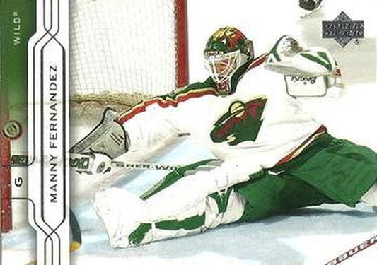 #90 Manny Fernandez - Minnesota Wild - 2004-05 Upper Deck Hockey