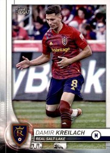 #90 Damir Kreilach - Real Salt Lake - 2020 Topps MLS Soccer