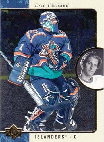 #90 Eric Fichaud - New York Islanders - 1995-96 SP Hockey