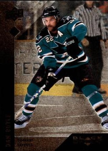 #90 Dan Boyle - San Jose Sharks - 2009-10 Upper Deck Black Diamond Hockey