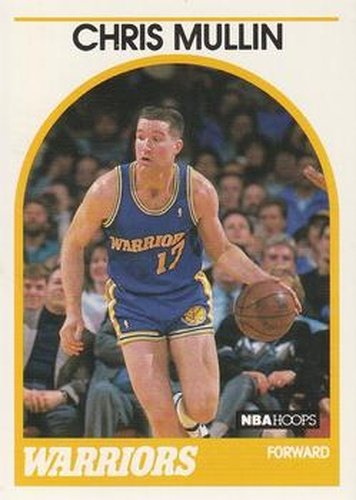 #90 Chris Mullin - Golden State Warriors - 1989-90 Hoops Basketball
